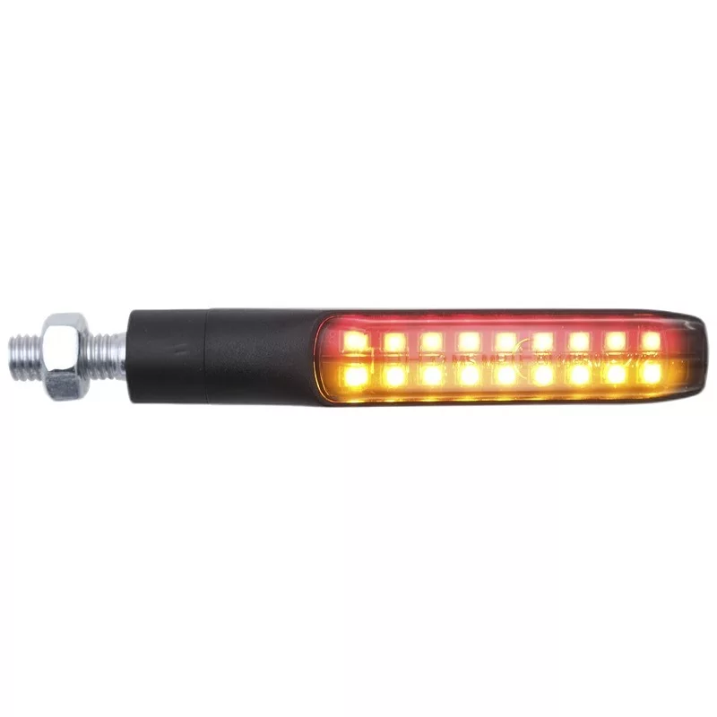 Lightech Turn signals + rear red light + stop light (Pair Of Homologated E8 Led Turn Signals)  FRE938NER