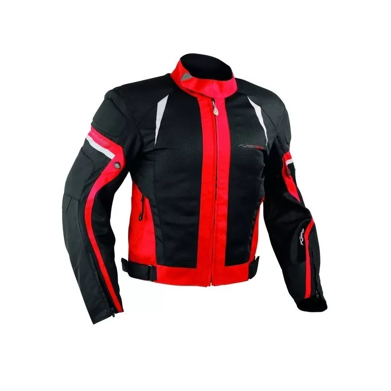 Giubbotto Moto Estivo A-Pro Eolo Red