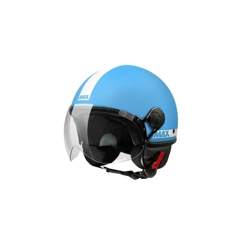 Casco Moto Jet Max Power Matt Turquoise