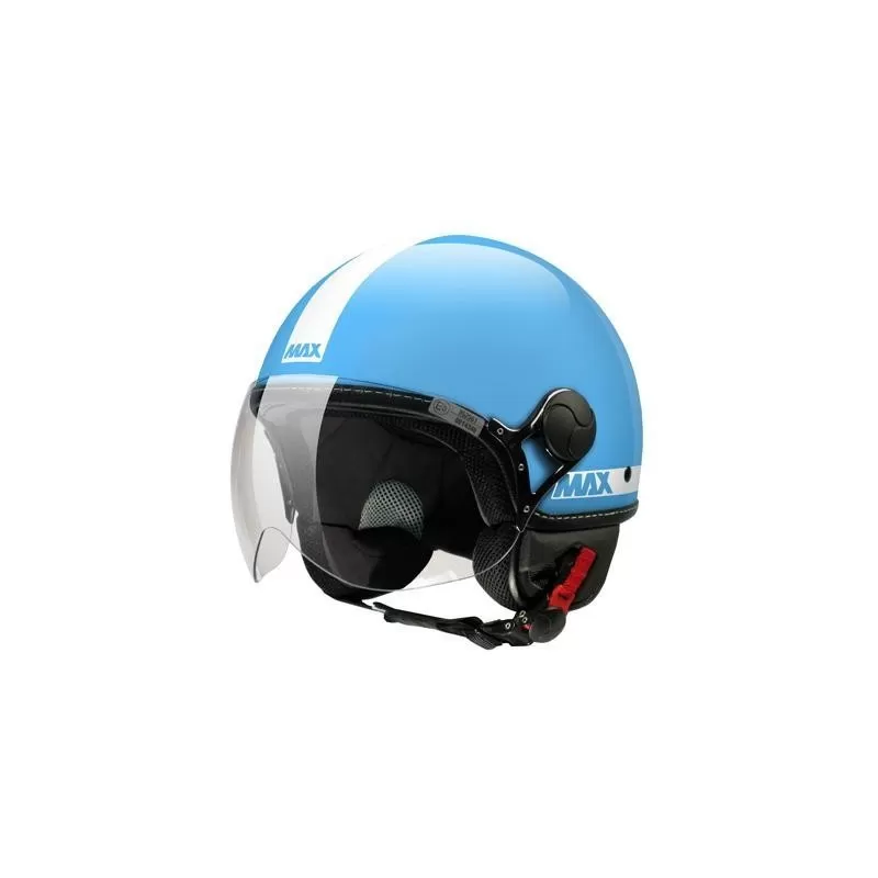 Casco Moto Jet Max Power Shiny Turquoise