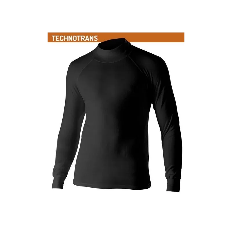 Biotex Hightech Bioflex Warm Thermal Turtleneck Technotrans Blac