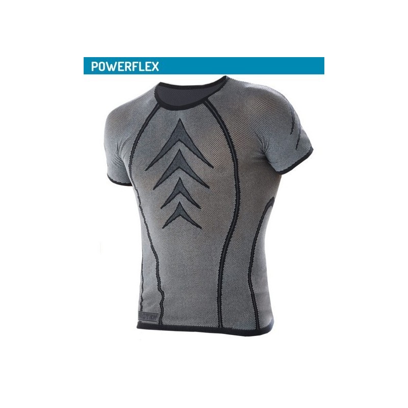 Biotex Double Elastic Tech Short Sleeve T-Shirt Black