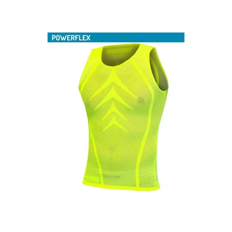 Biotex Double Elastic Tech Sleeveless Shirt Yellow