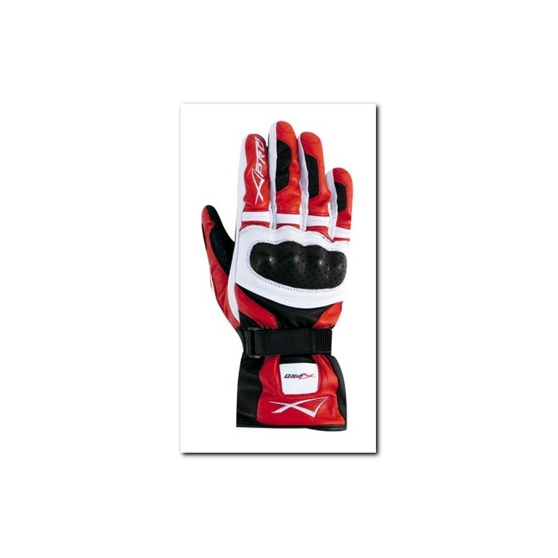 Leather Gloves A-Pro Precision White Red