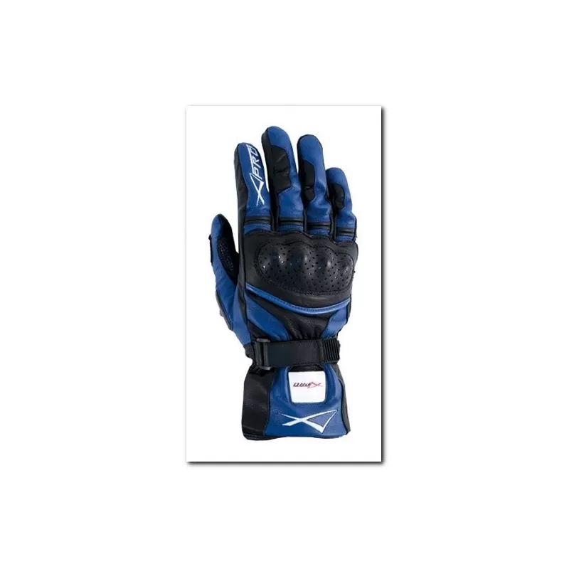 Guanto Moto A-Pro Precision Black Blue