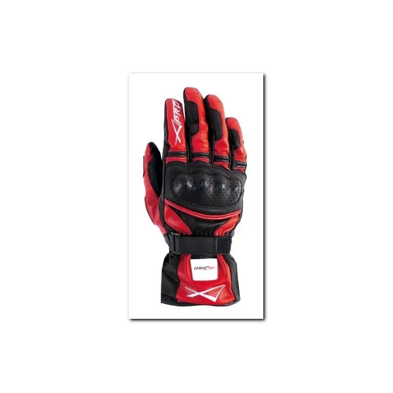 Guanto Moto A-Pro Precision Black Red