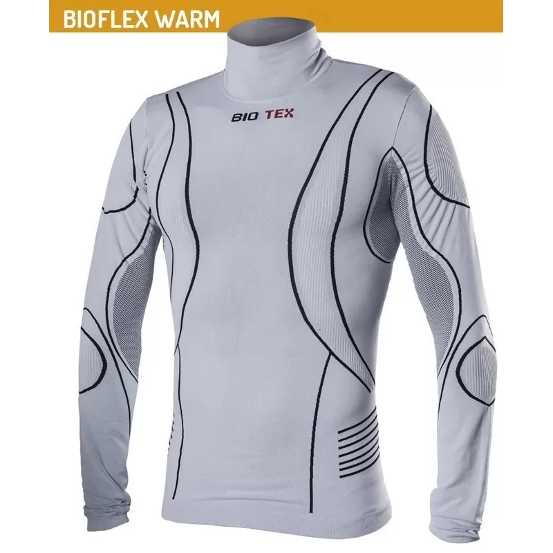 Biotex Hightech Warm Thermal Turtleneck Grey